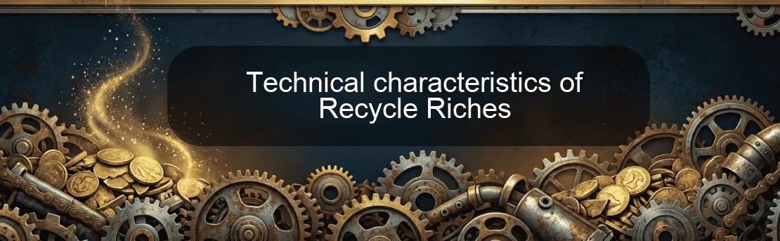 Technical characteristics of Recycle Riches